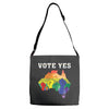 Vote Yes, Australian Marriage Equality Adjustable Strap Totes