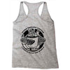 given enough coffee i could rule the world white Racerback Tank