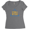 zerg rush Women's Triblend Scoop T-shirt