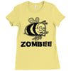 zombie bee Ladies Fitted T-Shirt