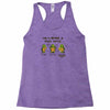 become a ninja turtle Racerback Tank