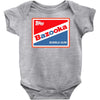 bazooka joe bubble gum logo ideal birthday present or gift Baby Onesie