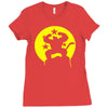 saiyajin affe  dragonball z fun Ladies Fitted T-Shirt