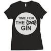 time for the gin Ladies Fitted T-Shirt