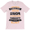 Super Cool Grandpa Of A Freaking Awesome Granddaughter T-Shirt