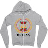Queens Crown Zipper Hoodie
