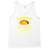 raindrop hot sauce i love tacos a lot Tank Top