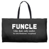 Funcle like Dad, Only Cooler Weekender Totes