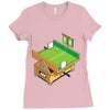 pre computers Ladies Fitted T-Shirt