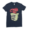wong's noodles Ladies Fitted T-Shirt
