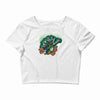 mario smash! Crop Top
