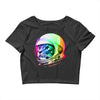 astronaut space cat new Crop Top