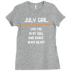 July Girl Ladies Fitted T-Shirt