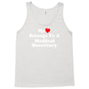 my heart belongs to a medical secretary Tank Top