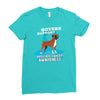 boxers support prostate cancer awareness Ladies Fitted T-Shirt