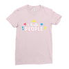 I Hate People Ladies Fitted T-Shirt
