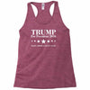 trump for president 2016 Racerback Tank