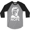 nope 3/4 Sleeve Shirt