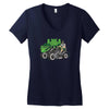 batmowbile Women's V-Neck T-Shirt