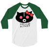 hello kynky 3/4 Sleeve Shirt
