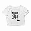 nerdy in a good way Crop Top