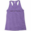 friends tv show parody christmas Racerback Tank