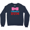tweedle dee matching Crewneck Sweatshirt