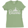 bridesmaid disney castle Ladies Fitted T-Shirt