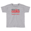 psychotic bowler Toddler T-shirt