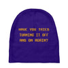 have you tried turning it off and on again the it crowd Baby Beanies