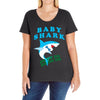 Baby Shark -Shark Do Do Do Ladies Curvy T-Shirt