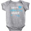 Happy First Father's Day Daddy Baby Bodysuit