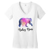 Baby Bear Women's V-Neck T-Shirt