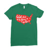 God Shed His Grace On Thee Ladies Fitted T-Shirt