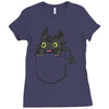 pocket Ladies Fitted T-Shirt
