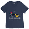 best friends forever V-Neck Tee