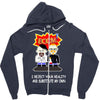 mythbusters cartoon t shirt d45 Zipper Hoodie