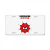 Superhero On The Way License Plate