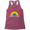 Peace &amp; Love Racerback Tank