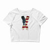 jake paul x american flag Crop Top
