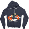 can't wait for spring Zipper Hoodie