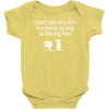 i don't care who dies in a movie Baby Onesie