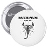 Scorpion Pin-back button