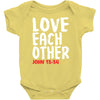 love each other Baby Bodysuit