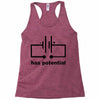 has potential Racerback Tank