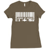 made in japan sticker vinyl decal barcode car window bumper jdm Ladies Fitted T-Shirt