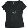 sorry i can't the angel of music is very strict Women's Triblend Scoop T-shirt