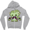 zombie monster Zipper Hoodie