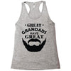 mens grandads bearded Racerback Tank