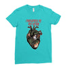 christmas in my heart Ladies Fitted T-Shirt